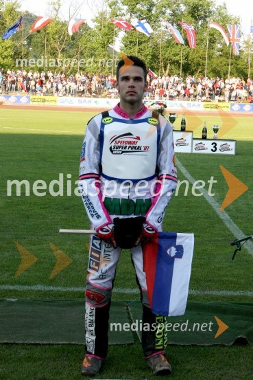 Jernej Kolenko (Slovenija)SPEEDWAY SUPER POKAL SAX 2007