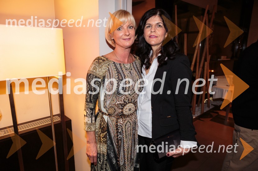  Sonja Poljanšek Škrabec, lastnica Welness centra Sunny;  Vesna Južna, lastnica podjetja LiscaSunny Studio z Nežko Poljanšek novim izzivom naproti