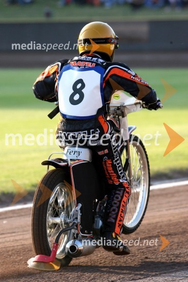 Matej Ferjan (Slovenija/Madžarska)SPEEDWAY SUPER POKAL SAX 2007