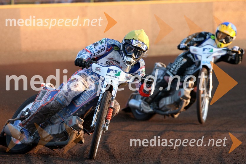 Jason Crump (Avstralija) in Lee Richardson (Velika Britanija)SPEEDWAY SUPER POKAL SAX 2007