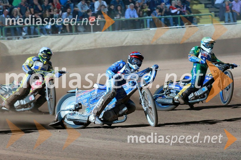  Oliver Berntzon, speedwayist (Švedska);  Matej Žagar, speedwayist (Slovenija);  Jason Doyle, speedwayist (Avstralija)Žagar zmagovalec GP Challenge dirke
