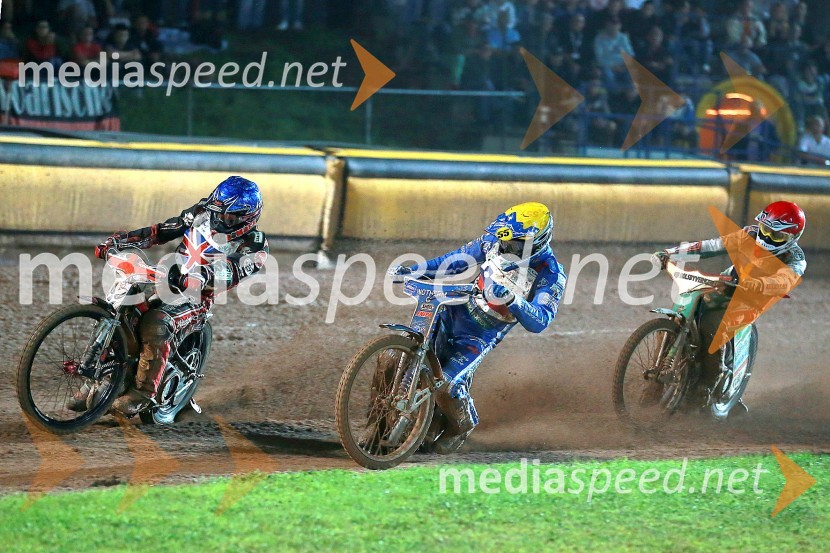  Chris Harris, speedwayist (Velika Britanija);  Matej Žagar, speedwayist (Slovenija);  Thomas H. Jonasson, speedwayist (Švedska)Žagar zmagovalec GP Challenge dirke