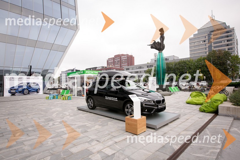 Predstavitev BMW serije 2 Active Tourer v BTC CityBMW 2 Active Tourer, slovenska predstavitev