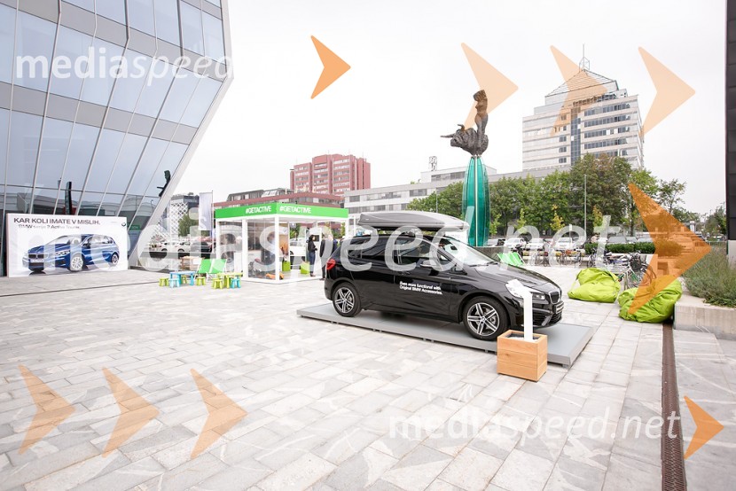 Predstavitev BMW serije 2 Active Tourer v BTC CityBMW 2 Active Tourer, slovenska predstavitev