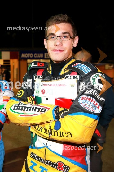  Michele  Paco Castagna, speedwajist (Italija)Žagar zmagovalec GP Challenge dirke