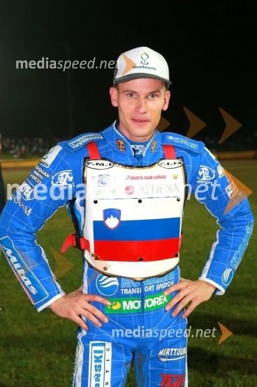  Matej Žagar, speedwayist (Slovenija)Žagar zmagovalec GP Challenge dirke
