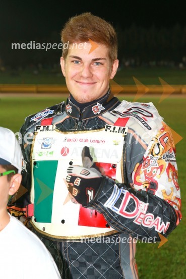  Nicolas Vicentin, speedwayist (Italija)Žagar zmagovalec GP Challenge dirke