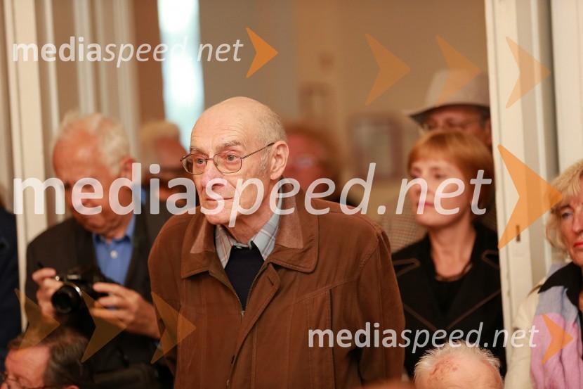 mag. Borivoj BrežeOblaki so rdeči, otvoritev razstave