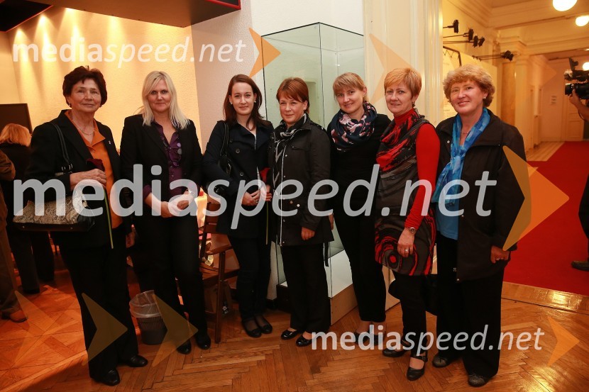 Oblaki so rdeči, otvoritev razstave