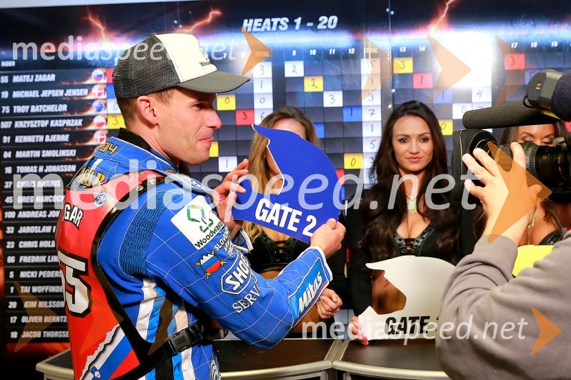  Matej Žagar, speedwayist (Slovenija)Žagar peti na VN Skandinavije v Stockholmu