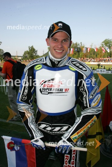 Matej Žagar (Slovenija)SPEEDWAY SUPER POKAL SAX 2007