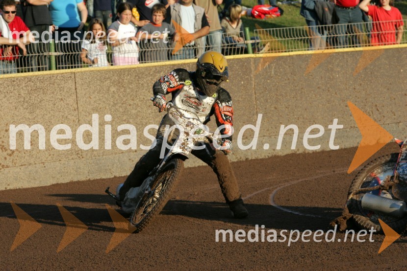 Matej Ferjan (Slovenija/Madžarska)SPEEDWAY SUPER POKAL SAX 2007