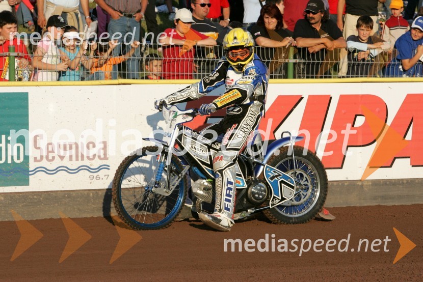 Matej Žagar (Slovenija)SPEEDWAY SUPER POKAL SAX 2007