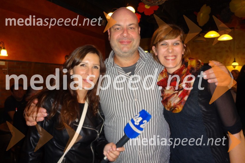  Jana Ujčič, novinarka, Pop TV;  Jernej Šugman, igralec ;  Petra Skok, novinarkaRihard III. + II., gostovanje drame v SNG Maribor