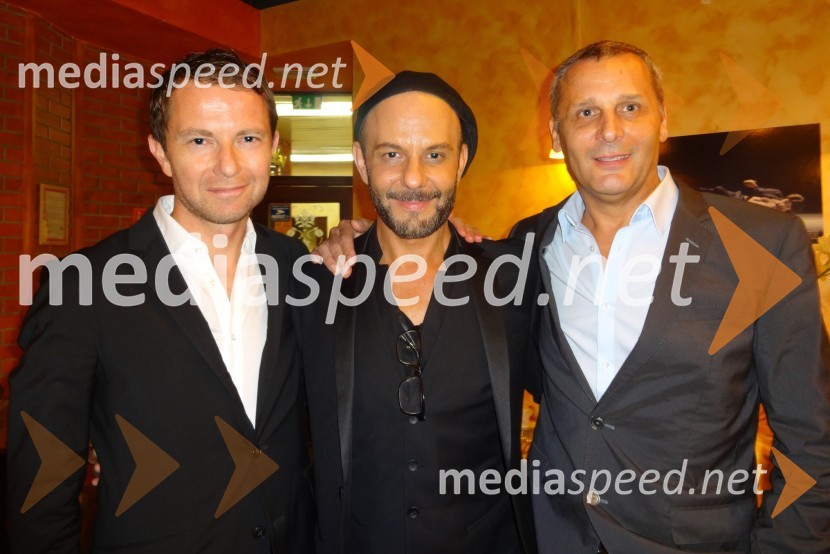  Tomaž Orešič, VaasaETT;  Tomaž Pandur, režiser;  Danilo Rošker, direktor SNG MariborRihard III. + II., gostovanje drame v SNG Maribor