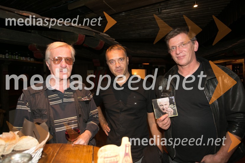  Jani Kenda;  Jani Hace, glasbenik;  Stane Cencelj, Radio HitAndrej Šifrer, promocija novega albuma Srce in razum