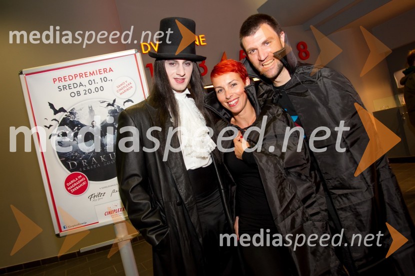 Mediaspeed - Predpremiera filma Drakula: Skrita zgodba v Cineplexx Maribor