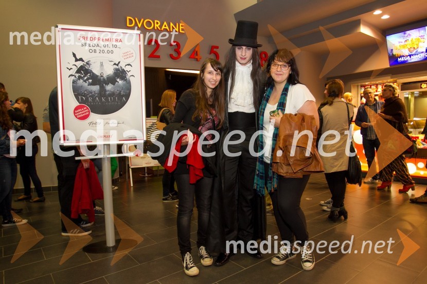 Mediaspeed - Predpremiera filma Drakula: Skrita zgodba v Cineplexx Maribor