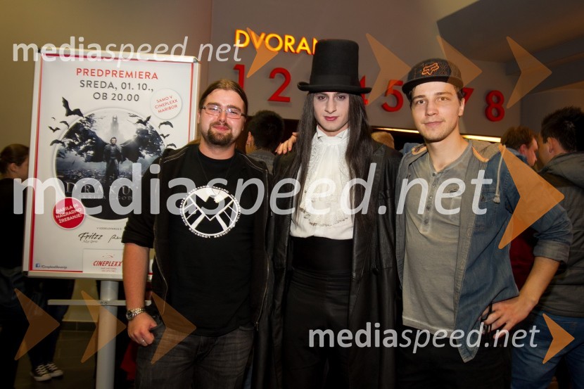 Mediaspeed - Predpremiera filma Drakula: Skrita zgodba v Cineplexx Maribor