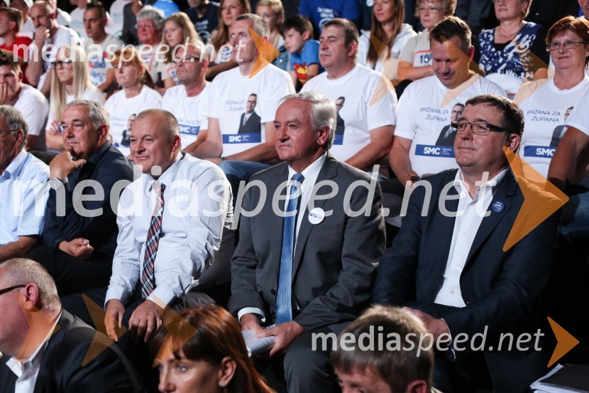  Franc  Kangler, nekdanji župan Mestne občine Maribor, kandidat za župana MOM;  Anton Kranjc,  kandidat za župana MOM; dr. Andrej Fištravec, župan, Mestna občina MariborPredvolilno soočenje županskih kandidatov na POP TV