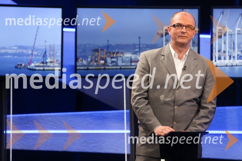  Sebastjan Jeretič, kandidat za piranskega županaPredvolilno soočenje županskih kandidatov na POP TV