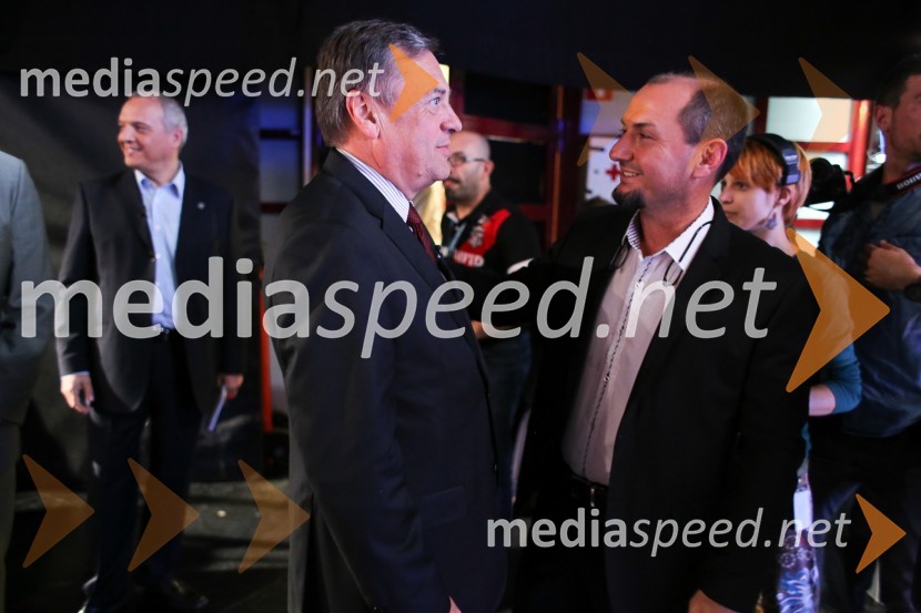  Zoran Janković, župan MOL, predsednik PS;  Gašpar Gašpar  Mišič, bivši predsednik uprave Luka KoperPredvolilno soočenje županskih kandidatov na POP TV