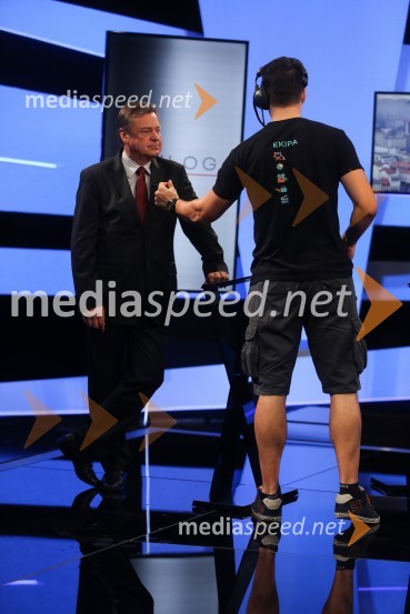  Zoran Janković, župan MOL, predsednik PS;  ... Predvolilno soočenje županskih kandidatov na POP TV