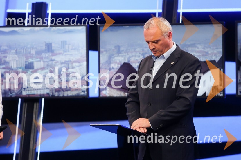  Damjan Damjanovič, direktor Slovenske filharmonije Predvolilno soočenje županskih kandidatov na POP TV