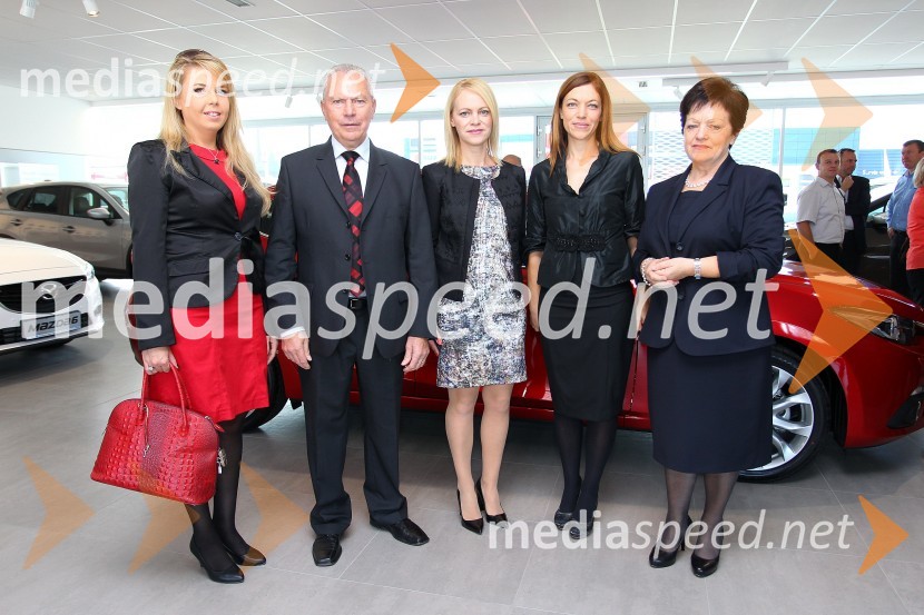  ... ;  ... ;  ... ;  Andreja Šilec Ferk, marketing, Avtohiša Ferk;  Majda Ferk, direktorica, Avtohiša FerkAvtohiša Ferk, novi pooblaščeni prodajalec Mazde