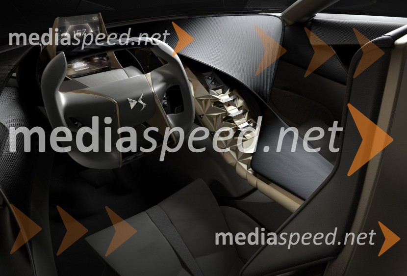 Citroen DS Divine Concept, notranjostAvtomobilski salon Pariz 2014
