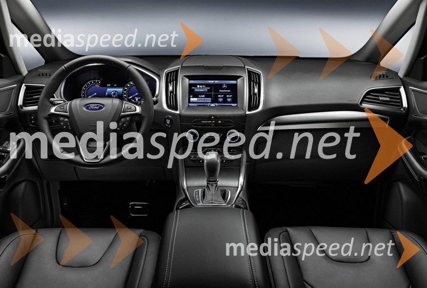 Ford S-Max, notranjostAvtomobilski salon Pariz 2014