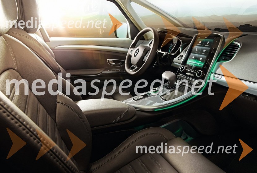 Renault Espace, notranjostAvtomobilski salon Pariz 2014