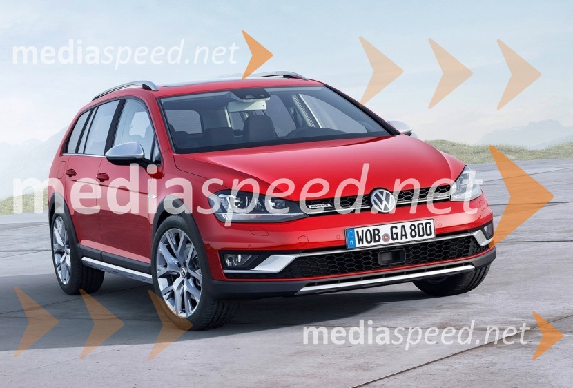 Volkswagen Golf AlltrackAvtomobilski salon Pariz 2014