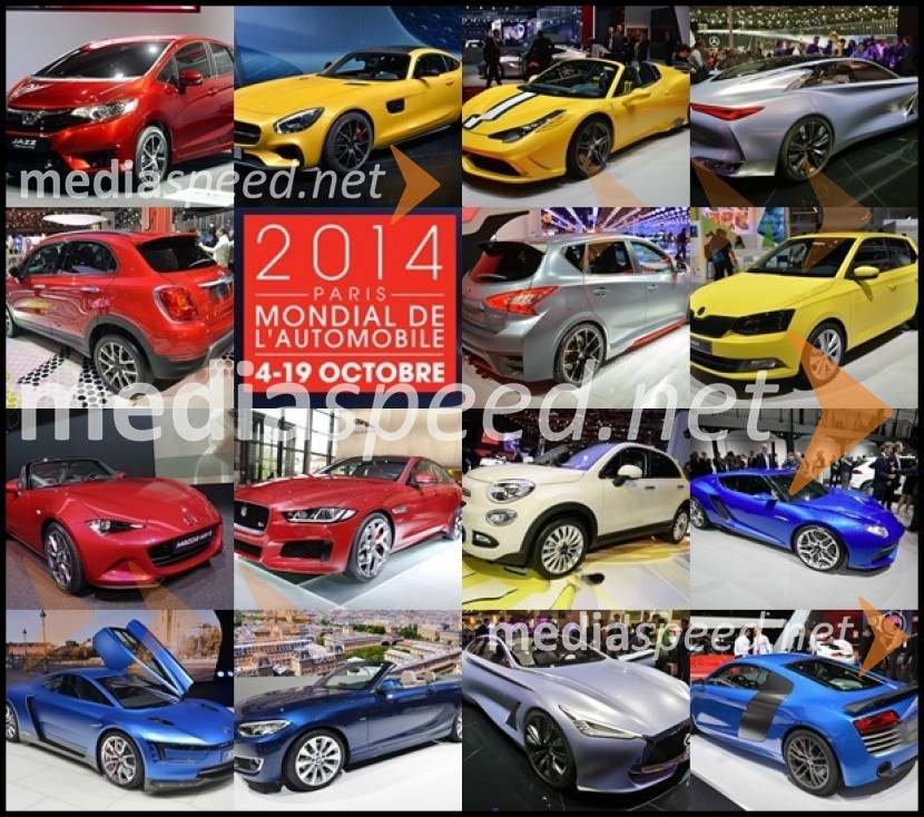 Avtomobilski salon v Parizu je odprt od 4. do 19. oktobraAvtomobilski salon Pariz 2014