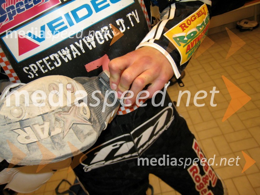 Matej Žagar (Slovenija)SPEEDWAY GRAND PRIX, VN Švedske 2007