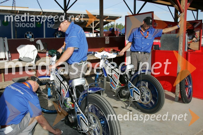Ekipa Mateja Žagarja (Slovenija)SPEEDWAY GRAND PRIX, VN Švedske 2007