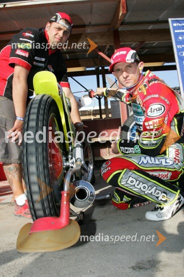 Leigh Adams (Avstralija)SPEEDWAY GRAND PRIX, VN Švedske 2007