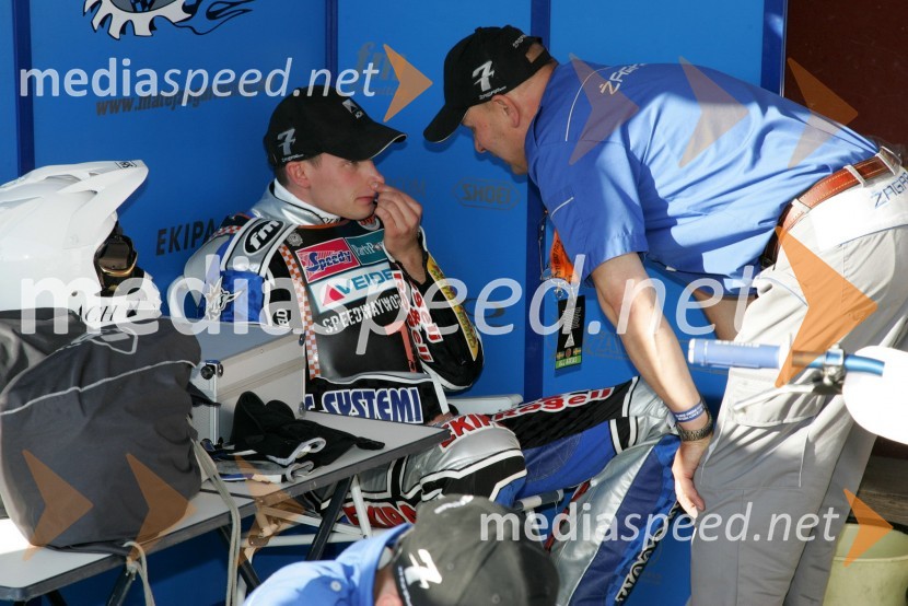 Matej Žagar (Slovenija)SPEEDWAY GRAND PRIX, VN Švedske 2007