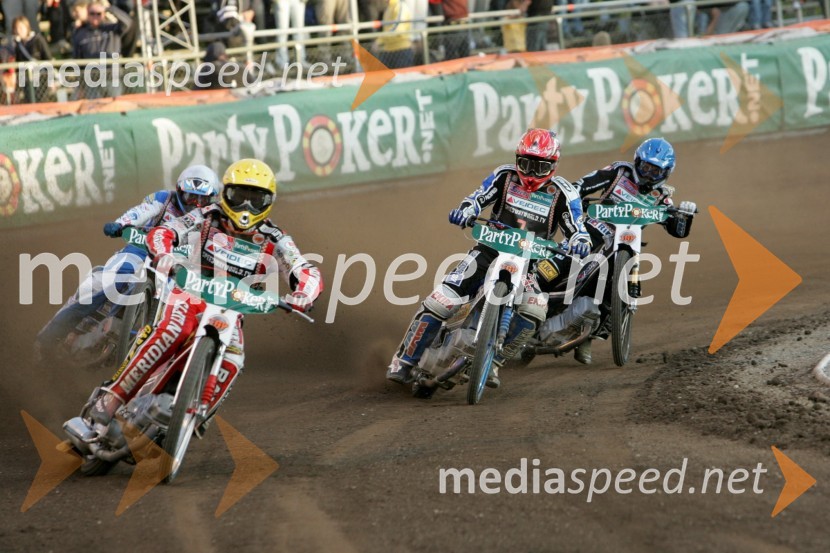 Leigh Adams (Avstralija), Matej Žagar (Slovenija), ...SPEEDWAY GRAND PRIX, VN Švedske 2007