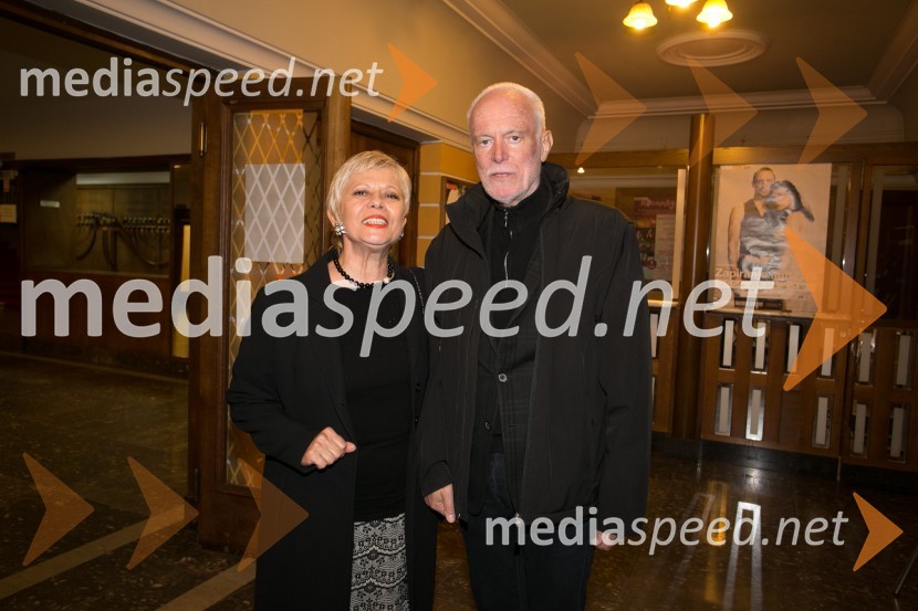  Radmila Gorjanc;  Marko Gorjanc, nekdanji ravnatelj/pomočnik ravnatelja SNG Drama LjubljanaPolicaji, premiera komedije v SLG Celje