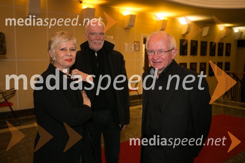  Radmila Gorjanc;  Marko Gorjanc, nekdanji ravnatelj/pomočnik ravnatelja SNG Drama Ljubljana; dr. Aleš Žemva, kardiologPolicaji, premiera komedije v SLG Celje