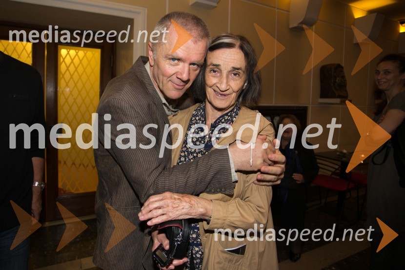  Brane  Završan, igralec;  Ivanka Mežan, igralkaPolicaji, premiera komedije v SLG Celje