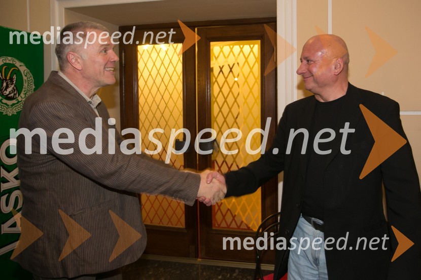  Brane  Završan, igralec;  Janez Pipan, režiserPolicaji, premiera komedije v SLG Celje