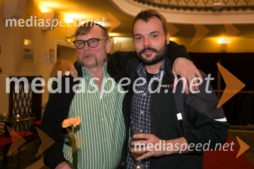  Bojan Umek, igralec;  Jernej Kobal, režiserPolicaji, premiera komedije v SLG Celje