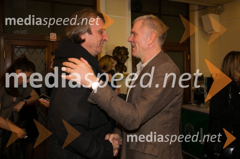  Matjaž Zupančič, režiser;  Brane  Završan, igralecPolicaji, premiera komedije v SLG Celje