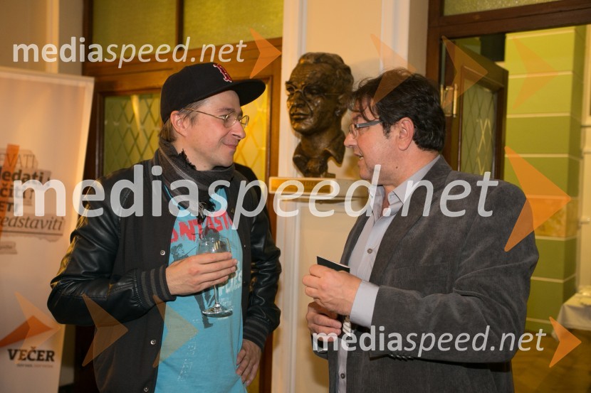  Aljoša Koltak, igralec;  Renato Jenček, igralecPolicaji, premiera komedije v SLG Celje