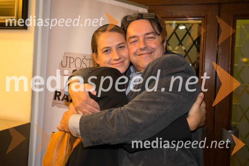  Tanja Potočnik, igralka;  Renato Jenček, igralecPolicaji, premiera komedije v SLG Celje