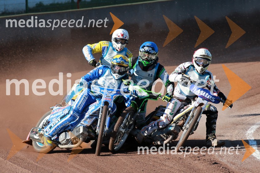  Ladislav Vida, ST Lendava;  Matej Žagar, speedwayist (Slovenija);  Žiga Kovačič, AMD Krško;  Patrik Buri, (Slovaška)Speedway, padec Žagarja in Kovačiča na finalu DP
