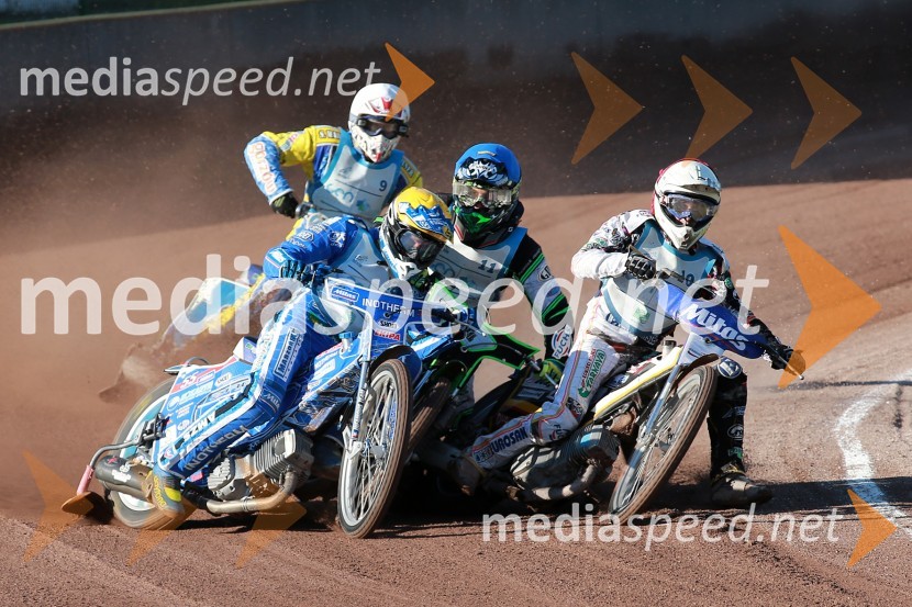  Ladislav Vida, ST Lendava;  Matej Žagar, speedwayist (Slovenija);  Žiga Kovačič, AMD Krško;  Patrik Buri, (Slovaška)Speedway, padec Žagarja in Kovačiča na finalu DP