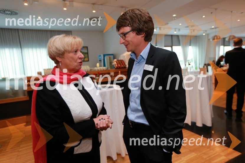  Gertrud Rantzen, predsednica Slovensko-nemške gospodarske zbornice;  Metod Žagar, odvetnikOmejevanje konkurence, Nemški Forum